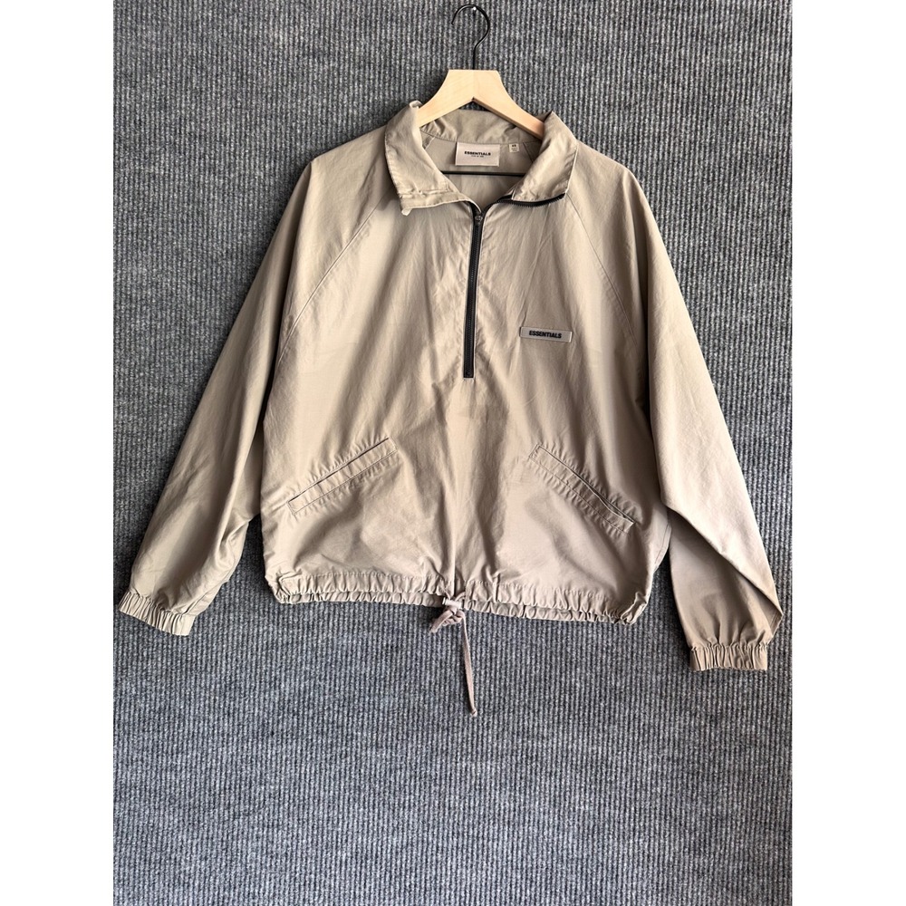 Fear of God Essentials Men XS 1/2 Zip Streetwear Capsule Neutral Quiet Luxury